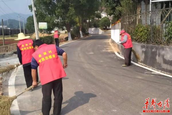 浏阳葛家：志愿者共助力村庄清洁百日行动3.jpg